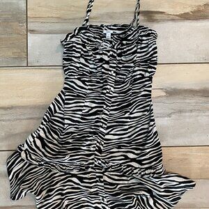 NWOT Bar III Size Small Button Up SunDress